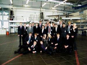 Gruppenbild in der LH Werft Bremen